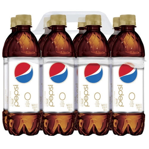 Diet Pepsi Caffeine Free Soda 16 9 Fl Oz 8 Count Walmart Com Walmart Com