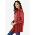 thumbnail image 3 of Woman Within Plus Size Perfect Long Sleeve Shirt, 3 of 6
