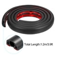 thumbnail image 3 of Uxcell 0.3"D 3.9ft Floor Cord Cover Cable Protector Cable Management Black, 3 of 6