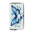 thumbnail image 6 of Qxltty Blue Butterfly Women's Leather Wallet Fashion Retro Multi Card Holder with Cell Phone Pocket Mothers Day Gifts, 6 of 6