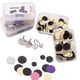 thumbnail image 5 of Vogacara Kit de manicura y pedicura, organizador apilable, caja de accesorios para piernas de pedicura, disco de pedicura, limas para pies Juegos de manicura 25 mm estilo 5, 5 of 6