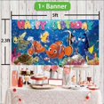 thumbnail image 7 of Finding Nemo Party Supplies Decorations Birthday Cake Topper Banner Decor Backdrop Balloons, 7 of 7