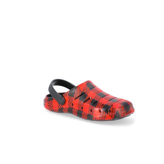 Burberry Black and Red Men\'s Clog Shoes Burberry Ankle Boots - Men main image 4