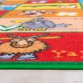 thumbnail image 7 of Allstar Kids / Baby Room Area Rug. Learn ABC / Alphabet Letters with Animals Bright Colorful Vibrant Colors (7' 3" x 10' 2"), 7 of 7