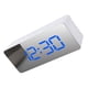 thumbnail image 1 of Billuyoard Alarma digital portátil ángulo ajustable 6 marchas función de memoria 5V 2A Radio proyector reloj interior dormitorio termómetro relojes Electrodomésticos Luz azul Billuyoard HA063920-02B, 1 of 6