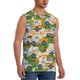 thumbnail image 2 of Balery Construction Machinery1 Camisetas sin mangas para hombre, absorbe la humedad y protege contra el mal olor.-Small, 2 of 7