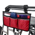 thumbnail image 1 of Ccdes Sac de Rangement Multifonctionnel pour Accoudoir de Fauteuil Roulant Trottinette, Pochette de Rangement Suspendue pour Fauteuil Roulant, 1 of 8