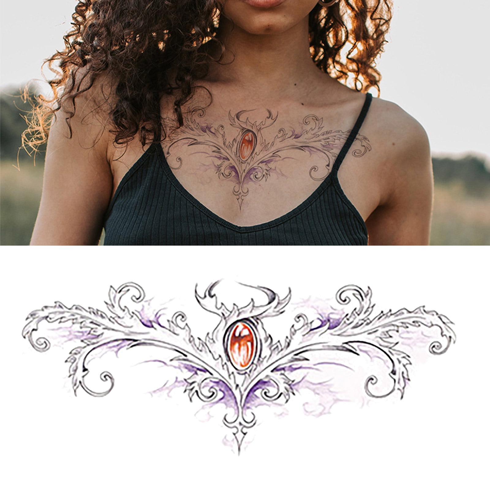 Underboob Tattoo Cover Up