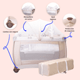 thumbnail image 2 of Corral Con Cambiador AEIOU BC003 Beige, 2 of 7
