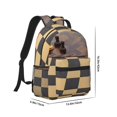 thumbnail image 2 of Disketp Chess Board With Pawns Backpack for Women and Men, Lightweight Laptop Book Bag, Backpack for College -One Size, 2 of 6