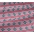 thumbnail image 5 of oneOone Viscose Jersey Fabric Chevron & Tree Block Printed Craft Fabric BTY 60 Inch Wide, 5 of 5