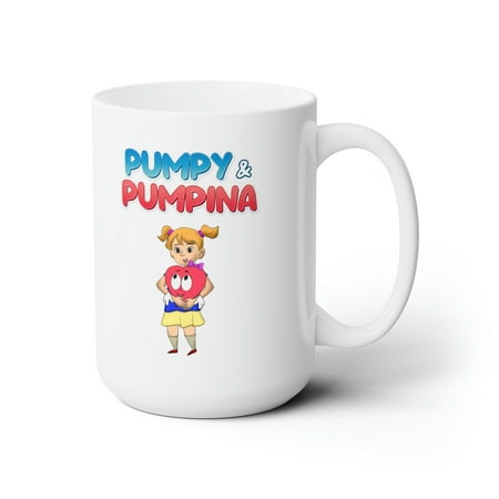 

Ceramic Mug 15oz (Pumpy & Pumpina Children s Book)