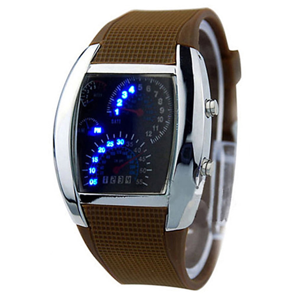 style 2 led digital watch
