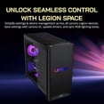 thumbnail image 5 of Lenovo Legion Tower 5i Gaming Desktop, Intel Ultra 7 265F, GeForce RTX 5070 12GB GDDR7, 16GB DDR5, 2TB Storage (1TB SSD+1TB Docking Station), HD Audio, RGB Cooling, Wi-Fi 6E, Win11 Pro, Black, 5 of 9