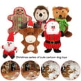 thumbnail image 2 of sweethay Juguete de peluche para mascotas con temática navideña de Papá Noel, mordedura para mascotas, juguete para masticar, herramienta de Suministros para perros nuevo papa noel, 2 of 6