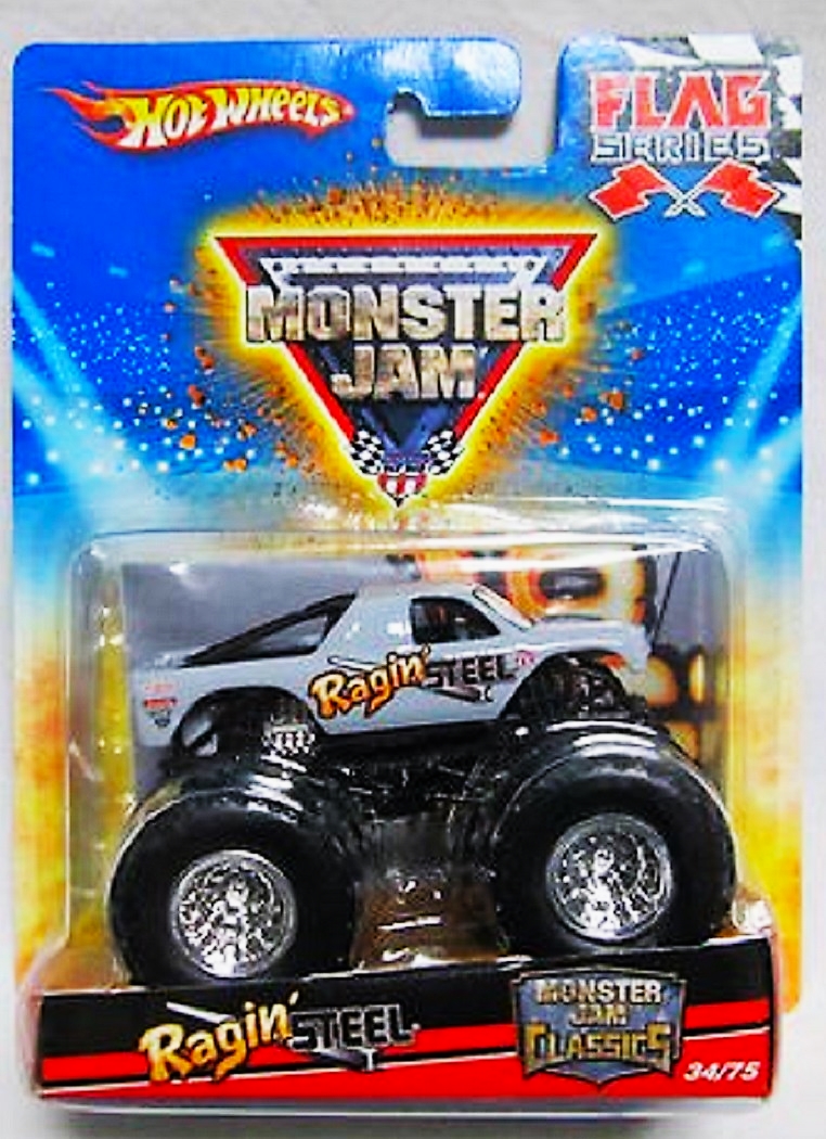 hot wheels monster jam flag series