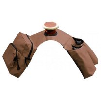 Showman Insulated Cordura Nylon Horn Bag w/ Water Bottles (Brown)