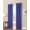 Blue Indigo Royal, variant on Gorgeous Home Linen Orange 2-Piece Outdoor Thermal Blackout Grommet Patio Curtain Panels Set, Two (2) Panels 37" x 84" Each (K68)