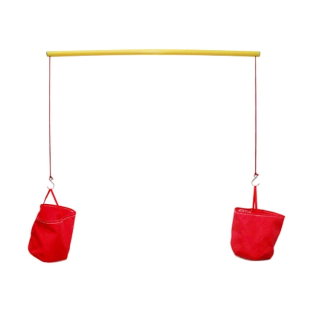 Juguetes para actividades al aire libre en el jardín de infancia, equipo de entrenamiento, juguetes para padres e hijos. Rojo