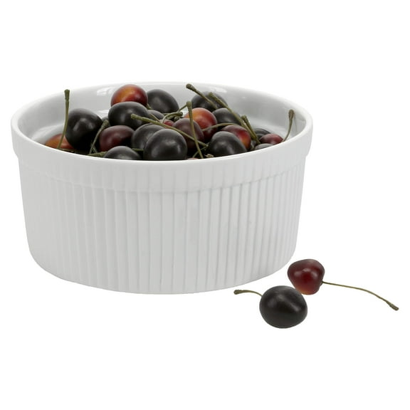 BIA Cordon Bleu 900016S1SIOC Classic Bakeware Souffle Dish, White
