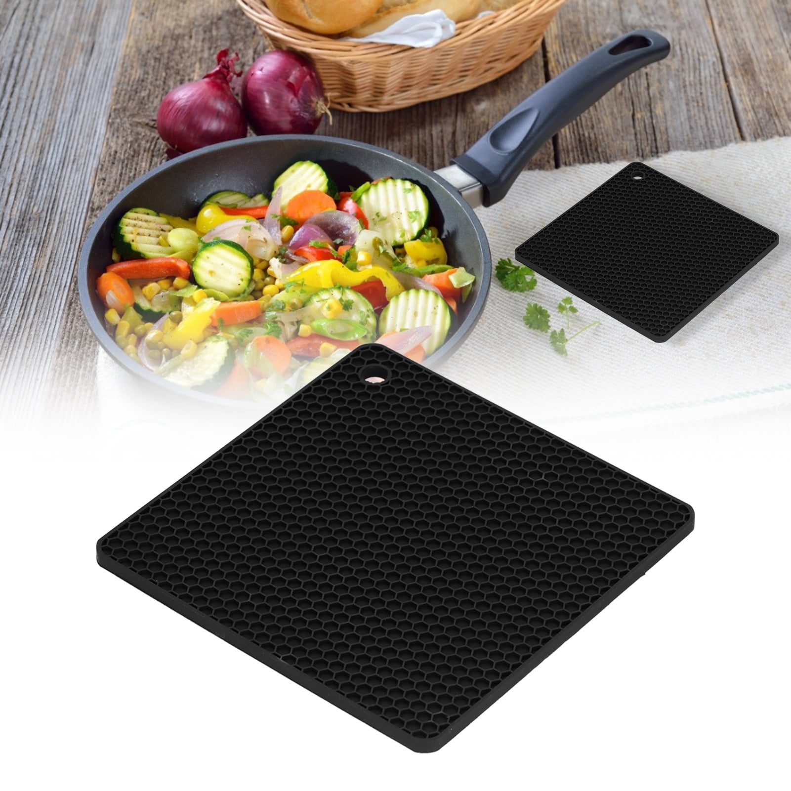 Silicone Mat, Table Placemats Silicone Thickened Durable For Kitchen