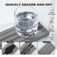 thumbnail image 2 of Juego de bandejas de piedra absorbente de agua Lyxel para baño y cocina, 2 of 7