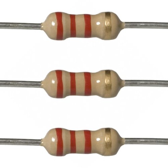 E-Projects 10EP5122K20 2.2k Ohm Resistors, 1/2 W, 5% (Pack of 10)