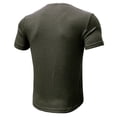 thumbnail image 5 of Men's Henley Shirt Short Sleeve Vertical Ribbed Textured T-Shirt 4 Button Placket Regular Fit Casual Summer Tops for Daily Wear,3XL, 5 of 5