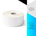 thumbnail image 3 of Zebra 2 x 1.25 in Thermal Transfer Polyester Labels Z-Ultimate 3000T Permanent Adhesive Shipping Labels - 1 in Core - 8 Rolls, 3 of 7