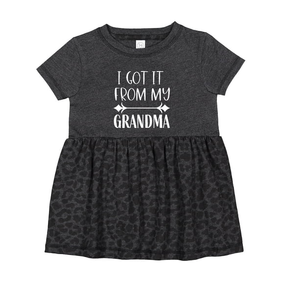 Inktastic I Got It from My Grandma Girls Baby Dress