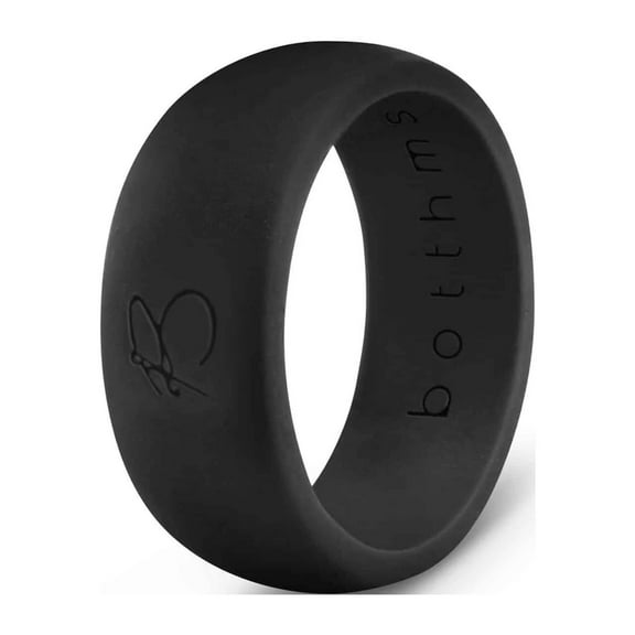 botthms Black Active Silicone Ring