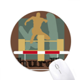 thumbnail image 1 of China Sports Track Field Hurdle Mouse Pad Comfortable Game Office Mat, 1 of 2