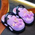 thumbnail image 6 of JUMEYU Clogs for Girls Kids Boys Girls Clog Garden Shoes Slip On Slide Sandals Beach Water Shoes for Toddler/Little Kid/Big Kid/Children Size 10 (Light Purple,10 Toddler), 6 of 6