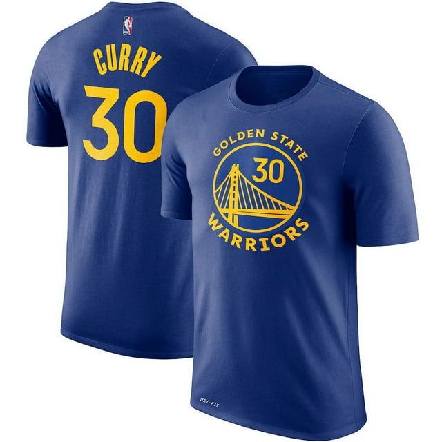 T-shirt en Coton NBA Golden State Warriors Numéro Clair