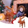 thumbnail image 6 of Kezqiaxn Outdoor Christmas Decorations, Cute Christmas Inflatables Decorations, 60cm Christmas Reindeer Inflatable Ornaments, Holiday Inflatables Xmas Ball Decor for Porch/Patio/Garden, 6 of 6