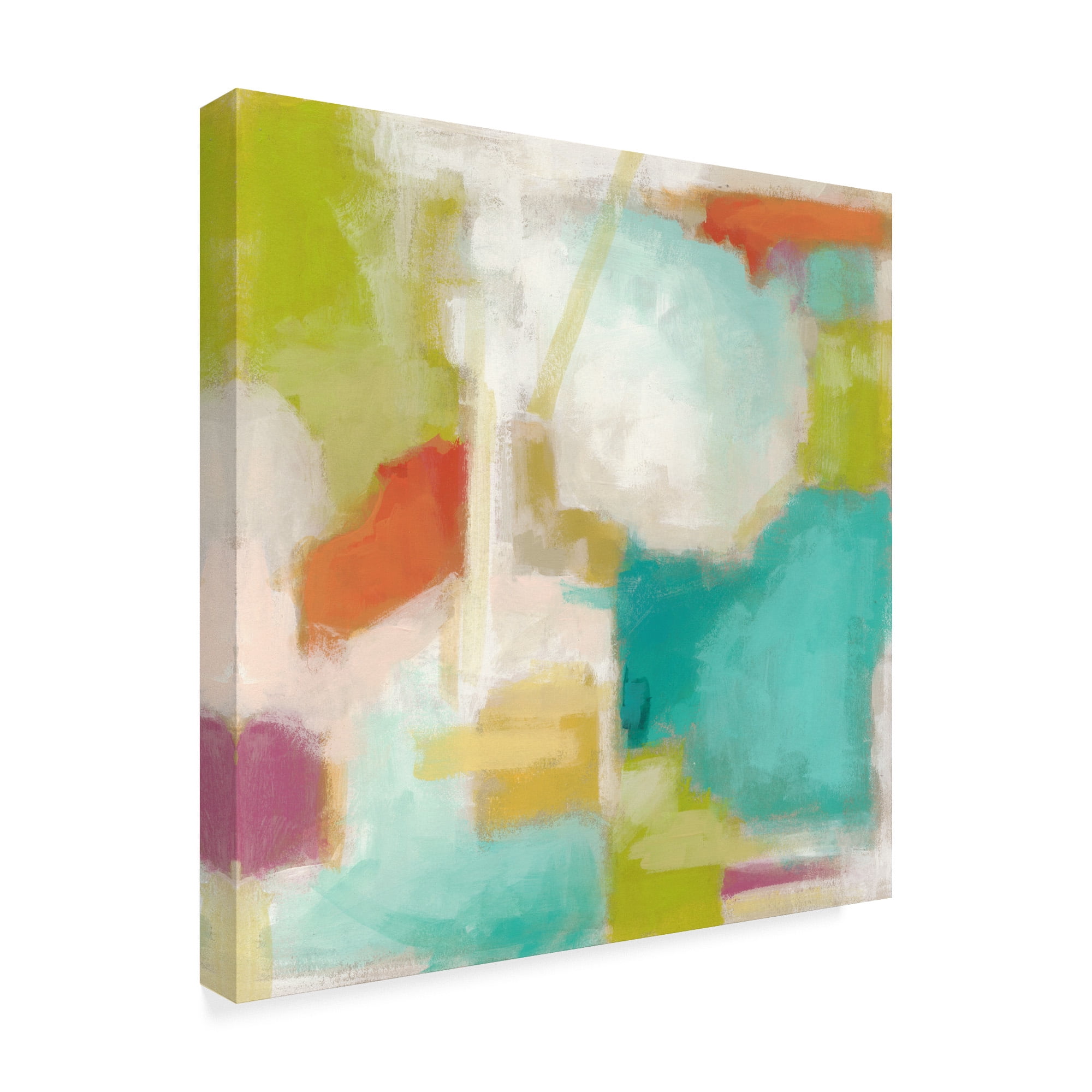 Trademark Fine Art 'Color Space I' Canvas Art by June Erica Vess