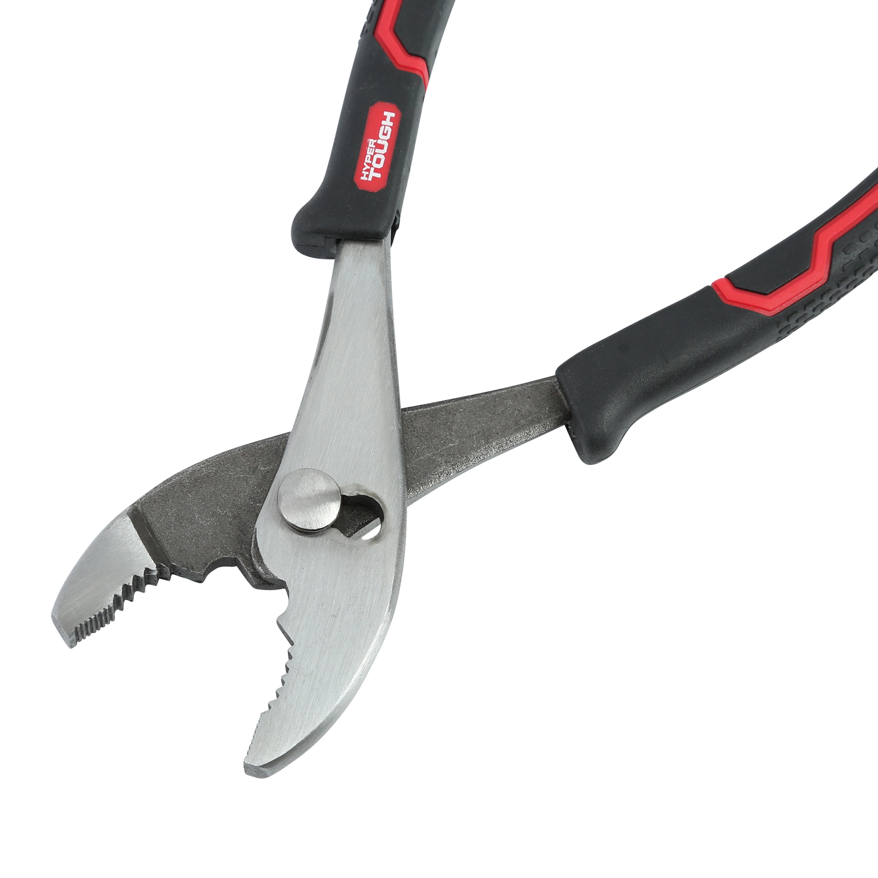 Hyper Tough 8-Inch Slip-Joint Pliers with Ergonomic Comfort Grips