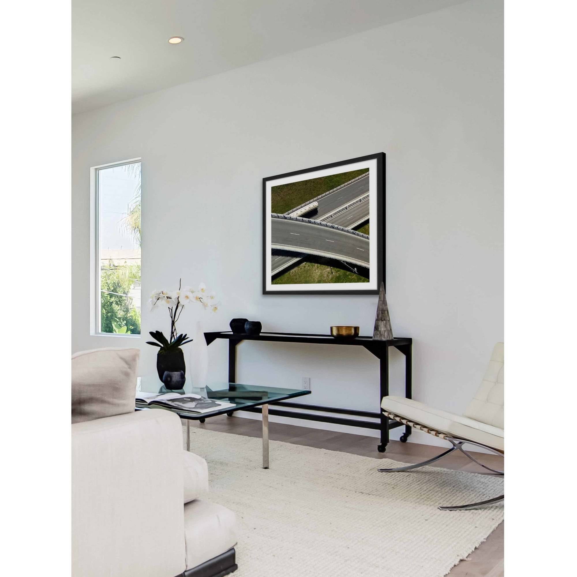 "Overpass" Framed Painting Print