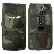 Caseswill For Motorola Moto G Stylus 5G (2025) (2024) (2023) (2022) (2021) Case Rugged Nylon Cell Phone Belt Clip Holster Carrying Pouch with Card Holder