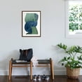 thumbnail image 3 of Art.com Harmonious Green I Art Print, Brown Frame Wall Art, 21" x 29", 3 of 5