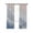 blue, variant on Boho Beach Waves Blackout Curtains 84 Inches Length, Gradient Coastal Rose Red Water Ombre Window Treatment Thermal Insulated Drapes for Bedroom Living Room 2 Panels 84x84 Inches