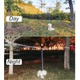 thumbnail image 2 of Mycicy Dog Tie Out for 2 Dogs, 12ft/ 20ft/ 30ft Portable Reflective Long Dog Tether for Dogs up to 250lbs, Outdoor Overhead Trolley Runner with 4ft Zipline Rope for Outside Camping Yard Parks, 2 of 9