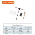 thumbnail image 2 of Receptor ELRS de 7 Piezas, Receptor NANO ExpressLRS de 2,4 GHz CRSF con Antena Tipo T para Piezas de Drones de Desplazamiento RC FPV, 2 of 5