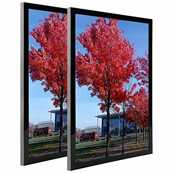 Medog 8X10 Picture Frame Black Set Of 2 Display Pictures 8X10 Inch 2Pack Picture