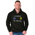 thumbnail image 5 of Scored In 80s Pac Man Video Game Hoodie Sweatshirt Women Men Brisco Brands S, 5 of 6