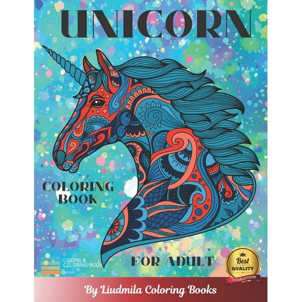 Download Liudmila Coloring Books Animals Unicorn Coloring Book For Adult Beautiful Unicorns To Color A Coloring Book For Adults And Kids With Fantastic Drawings Of Dogs Gifts Of Unicorns For Relaxation