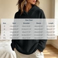 thumbnail image 7 of fatyb Sherpa Pullover Womens Fuzzy Fleece Hoodies Casual Long Sleeve Double Fleece Hooded Sweatshirt, 7 of 7