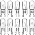 thumbnail image 1 of 10-Pack of 28W 230V 370LM 2700K Warm White Dimmable G9 Halogen Bulbs, 1 of 5