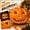 A- Multicolor, variant on Light Up Pumpkin Decor Battery Powered with Timer Smiling Jack O Lantern for Halloween Indoor Outdoor Use as Mantle Garden Lawn Fireplace Decoration and Thanksgiving Fall Seasonal Display