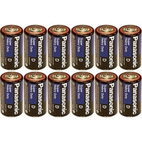Panasonic Heavy Duty D Batteries X 12